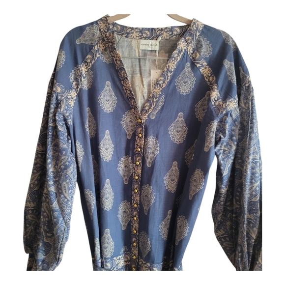 Miss June Paris Isabela Dress ONE SIZE OS fits M/L Up To SIZE 10 US - Picture 10 of 16